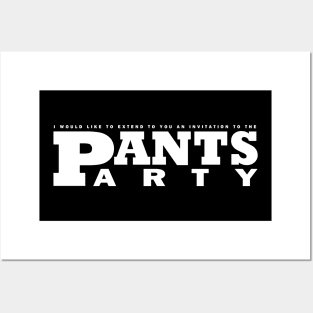 Brick Tamland Pants Party Posters and Art